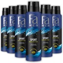 Fa Men deodorant v spreji Sport For Men 150ml x6