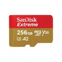 SanDisk microSDXC Extreme 256GB A2 C10 V30 UHS-I