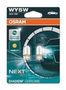 WY5W Osram Diadem chrómové signálne žiarovky 12V 5W