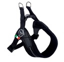 mini pes HARNESS XXS 32-45cm TRE PONTI sieťka ČIERNA Čivava York