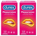 KONDÓMY DUREX PLEASUREMAX 24 KUSOV