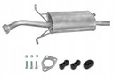 Koncový tlmič výfuku 14.131 MITSUBISHI CARISMA + montážna sada
