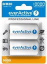 2x efektívne batérie everActive R20/D 10000mAh