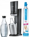 SATURÁTOR SODASTREAM CRYSTAL + KARAFA + CO2 NÁPLŇ