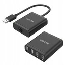 USB 2.0 krútený pár predlžovací kábel 4xUSB Unitek Y-2516