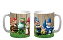 Hrnček Gnomeo a Júlia + MENO ZDARMA KARTÓN 330ml