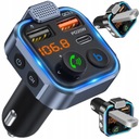 BLUETOOTH AUDIO VYSIELAČ FM MP3 BT RÝCHLA NABÍJAČKA 3X USB QC 3.0 RGB