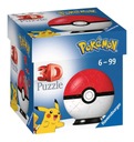 RAVENSBURGER PUZZLE 3D Pokémon Ball 54 ks