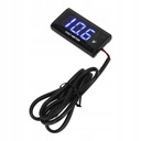 Univerzálny LCD Ultra moto voltmeter