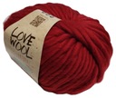 LOVE WOOL 115 priadza ČERVENÁ vlna/alpaka 14770