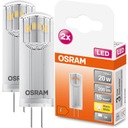 LED žiarovka G4 CAPSULE 1,8W 2700K OSRAM 2PAK MINI