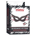 Bondage Fetish MASK BDSM maska ​​vám dáva anonymitu