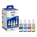 Atramentová náplň Epson 664 T6646 C13T66464A SET CMYK 4x70ml