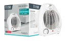 TEESA TSA8025 2000W 2000W biely ventilátorový ohrievač