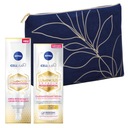 NIVEA LUMINOUS Set sérum na odfarbenie + Očný krém + Kozmetická taštička