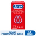 Tenké kondómy DUREX Elite Fetherlite 12