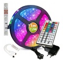 LED pásik 230V 1M RGB + IR44 REMOTE + 12W zdroj