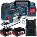 priamočiara píla GST 18V-155 SC BOSCH 2x4,0Ah L-BOXX