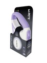 M-Pets Flesh M Purple Automatické vodítko s baterkou, 5 m páska