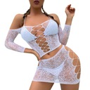 Erotické spodné prádlo Bodystocking Sex Outfit Šaty