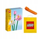 LEGO Flowers - Lotosové kvety (40647) +Darčeková taška +Lego oddeľovač