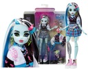 BÁBIKA MONSTER HIGH FRANKIE STEIN so psíkom Watzie + doplnky HHK53