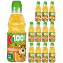 Kubuś 100% pomarančová jablková šťava 300 ml x 12 kusov