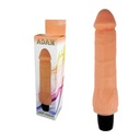 ADAM Realistic Vibrator 22 cm - na batérie, telovej farby - Toyz4Lovers