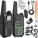 BAOFENG BF25E KRÁTKOVLNÉ RÁDIO WALKIE TALKIE USB-C DLHÝ DOSAH ŁKI TOKI