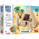 Brick Trick Cestovná pyramída Postavte zo 61550 kociek