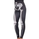 Detské legíny BONEBODY skeleton outfit 8-10 rokov