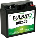 Fulbat NH12-20 GEL batéria 12V 20Ah 170A