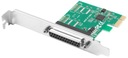 Karta Lanberg PCI Express LPT DB25 X1 + NÍZKY PROFIL