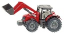 Siku Farmer - Traktor Massey Ferguson s nakladačom