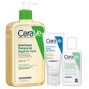 CeraVe Set hydratačný krém na tvár SPF 50 + penivý olej 473 ml