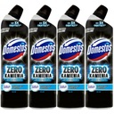 Domestos Zero Stone Blue toaletný gél 4x750ml