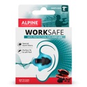 Pracovné zástrčky WorkSafe ALPINE, veľkosť M, čierne