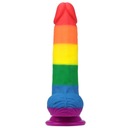 Dúhové realistické dildo 19,5 cm - Lovetoy