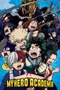 Nástenné plagáty My Hero Academia Plagát z anime filmu 61x91,5 cm