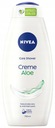 Krémový sprchový gél NIVEA Creme Aloe 750ml