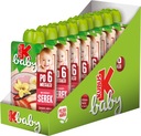 Kubuś Baby pena, jahoda, vanilkový syr 9x 100g