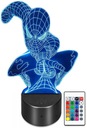 3D LED nočná lampa USB SPIDERMAN AVENGERS