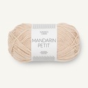 Sandnes Yarn Mandarin Petit 3011 / béžová bavlna