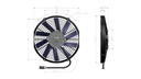 Axiálny ventilátor 12V 280mm sací 90050487/90050503