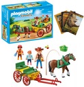 PLAYMOBIL BLOCKS 6932 Kočiar ťahaný koňmi