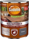 SADOLIN Superdeck 0,75l ANTRACITOVÝ olej na drevo