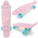 SKATEBOARD FISZKA DOSKA 55cm 7-ZNAČKOVÁ RUŽOVÁ OBLOHA