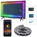 4M LED pásik pre TV RGB5050 USB TV podsvietenie BLUETOOTH aplikácia