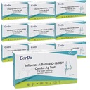 10x CorDx Test Combo 4v1 COVID-19, AB Flu, RSV, CORDX