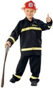 Outfit Kostým FIREMAN kostým veľkosť 134/140 Bal